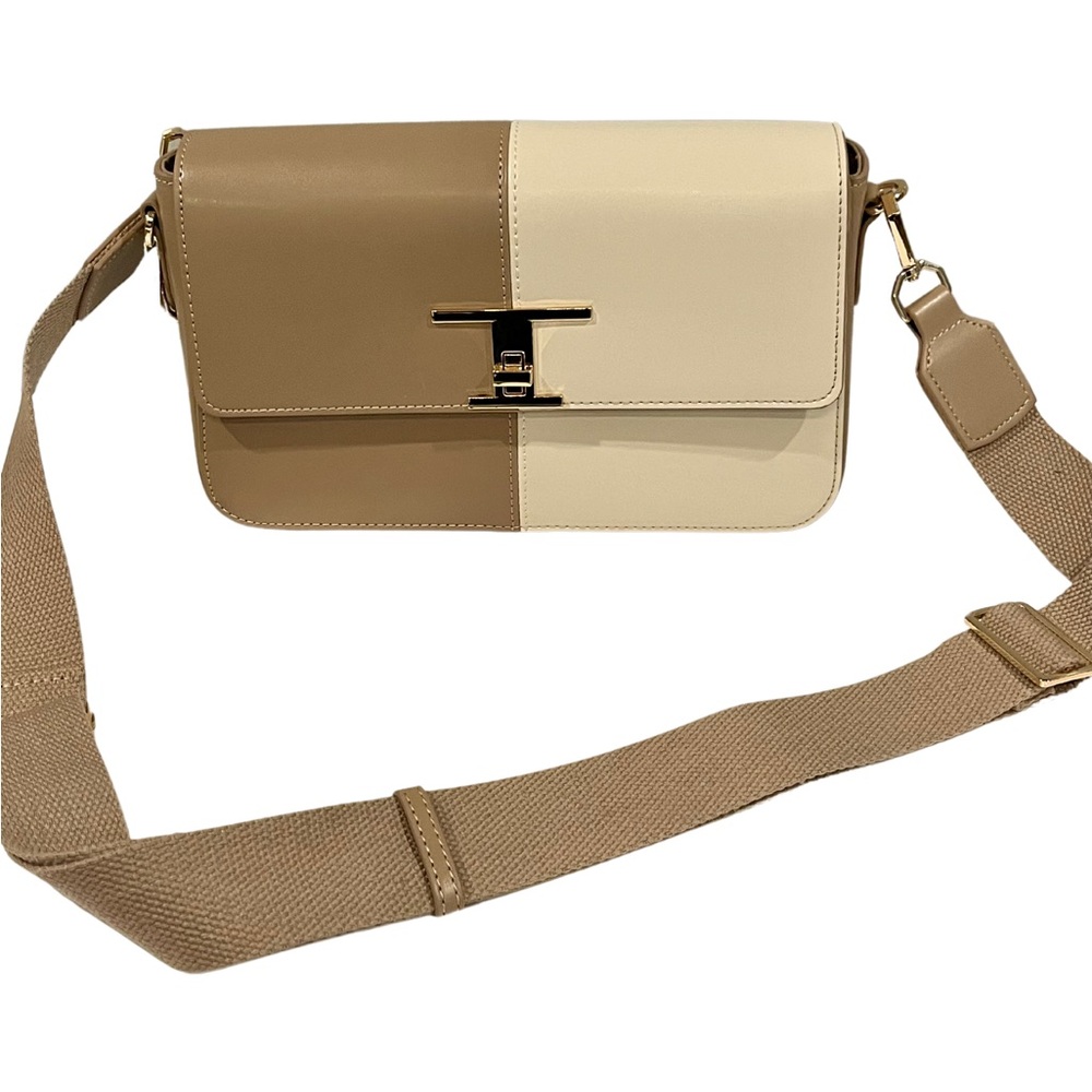 Brand New Trina Turk Morocco Two Tone Crossbody / Top Handle (interchangeable)